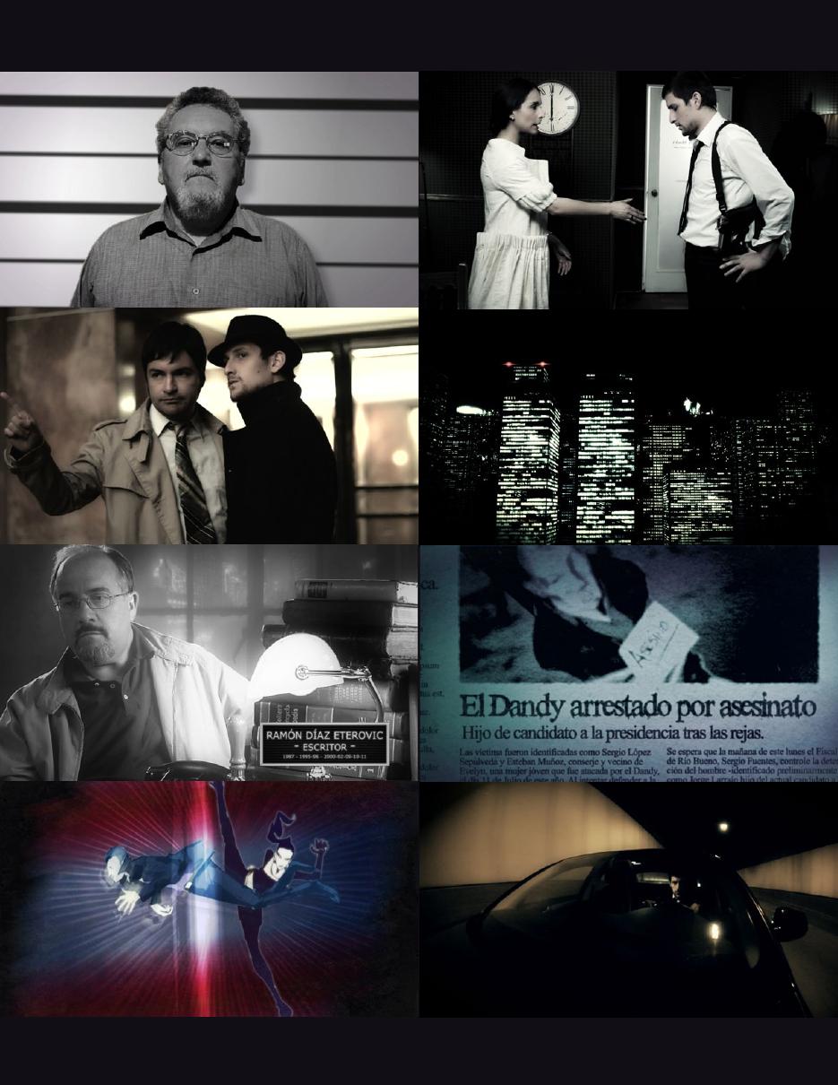Montaje de escenas de Puzzle Negro