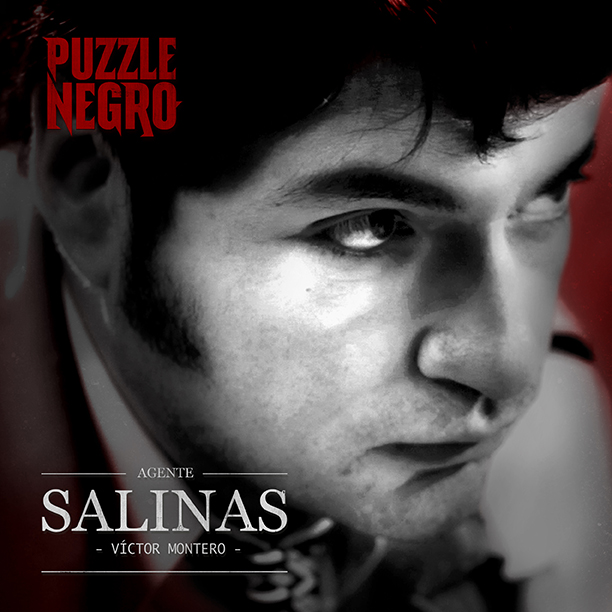 Lámina original de Víctor Montero como el agente Salinas
